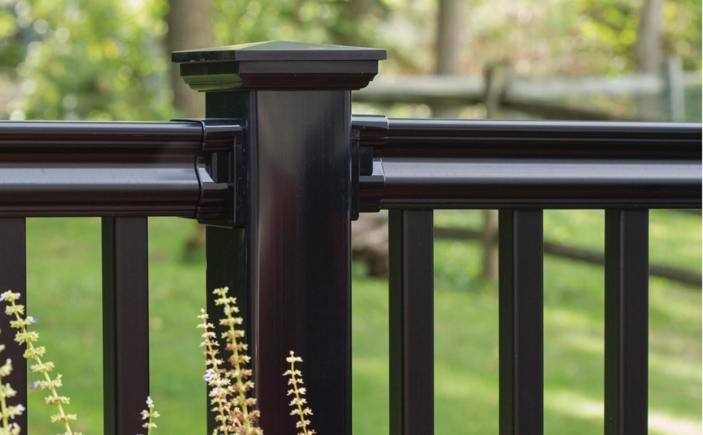 Partial Sun Railing Box Vinyl Railing - 3000 Series Box Kit – Penn Fencing, Inc.