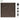 Boulder Gate 48 inch high dark brown granite gate panel with hardware.