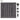 Breckenridge 48 inch high dark oak gray gate panel with hardware.