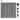 Breckenridge 48 inch high Nantucket gray gate panel with hardware.