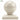 Tan LMT dome vinyl post cap with smooth rounded ball design