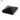 Black LMT flat pyramid vinyl fence post cap for vinyl fence posts