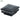 Black LMT ornamental low voltage lighted post cap for vinyl fence, deck, and railing posts