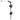 Nationwide Industries 36-inch key-lockable gate drop rod with adjustable mounting brackets and black handle