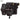 Nationwide Industries Keystone Traverse black lockable gate latch with keyed locking mechanism for fence gates