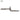 Nationwide Industries metal screw hook and eye gate hinge with threaded mounting ends