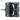 Side view of Nationwide Industries black horizontally adjustable gate hinge with compact mounting plates and threaded adjustment bolt