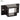 Nationwide Industries black square dual flange wall mount bracket for securely mounting square fence or railing components